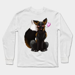 Foxy Friends: Gold Cross Long Sleeve T-Shirt